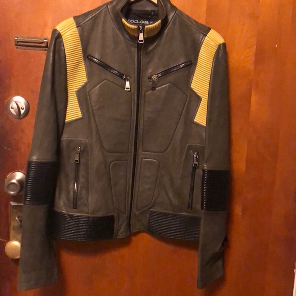 Dolce & Gabbana Men’s Leather Jacket - Picture 3 of 8